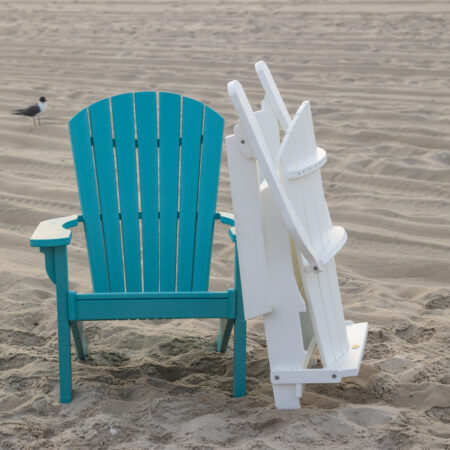 Poly Lumber Oceanside Folding Adirondack