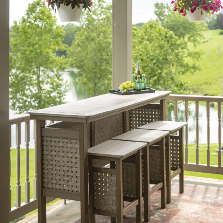 Marina 5' Mission Counter Table
