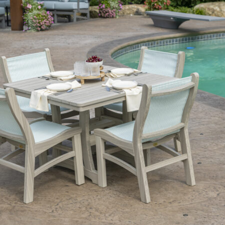 Marina 42" Square Dining Table